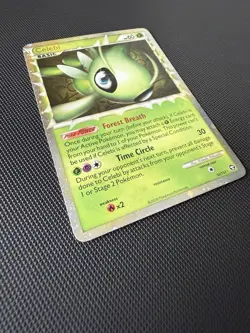 Celebi Prime 92/102 HGSS Triumphant Rare Holo Pokemon Card 2010 Vintage - Image 2