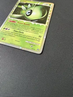 Celebi Prime 92/102 HGSS Triumphant Rare Holo Pokemon Card 2010 Vintage - Image 3
