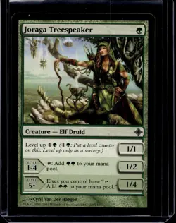 MTG Joraga Treespeaker Rise of the Eldrazi Uncommon Magic The Gathering LP - Image 1