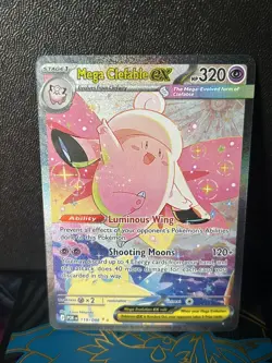 Pokemon Perfect Order Mega Clefable EX 119/088 Ultra Rare Pack Fresh Near Mint!! - Image 1