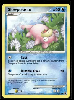 Pokemon TCG Great Encounters #82/106 Slowpoke - Image 1