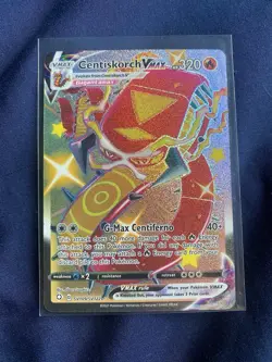 Pokemon Centiskorch VMAX SV109/SV122 Shiny Holo Rare Full Art Holo (Eng) - Image 1