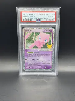 Mew EX # 88 | Pokemon TCG - 2021 Celebrations | PSA 10 GEM MT - Image 3