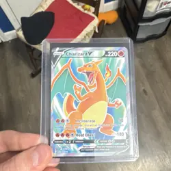 Pokemon Charizard V Full Art Ultra Rare Holo 153/172 Swsh09: Brilliant Stars - Image 1