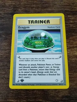 Pokemon Neo Genesis 1st Edition Ecogym 84/111 Non Holo NM-MINT - Image 1