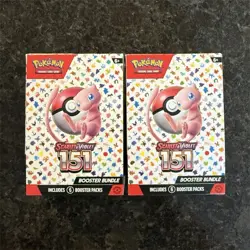 Pokemon Scarlet and Violet (OPENED NO PACKS) 151 Booster Bundle Boxes! - Image 1