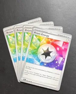 4x Prism Energy 086/086 Black Bolt Pokemon TCG Playset NM - Image 1