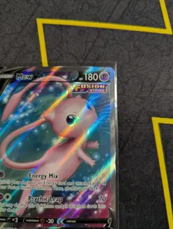 Pokemon Mew V Ultra Rare Full Art Holo Swsh08 Fusion Strike 250/264 - Image 5