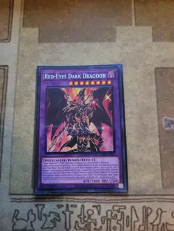 YUGIOH RED-EYES DARK DRAGOON RA02-EN021 COLLECTORS RARE 1ST ED NM - Image 1
