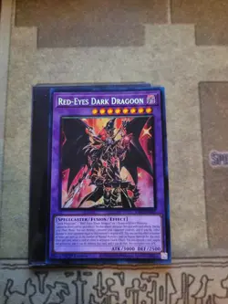YUGIOH RED-EYES DARK DRAGOON RA02-EN021 COLLECTORS RARE 1ST ED NM - Image 2