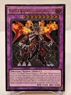 Ultimate Rare Archfiend Black Skull Dragon CORE-EN048 Unlimited Yugioh 1064 - Image 1