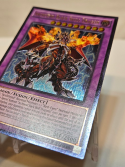 Ultimate Rare Archfiend Black Skull Dragon CORE-EN048 Unlimited Yugioh 1064 - Image 2