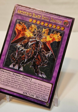 Ultimate Rare Archfiend Black Skull Dragon CORE-EN048 Unlimited Yugioh 1064 - Image 4