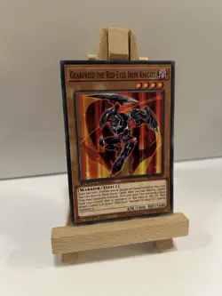 Yu-Gi-Oh! Gearfried the Red-Eyes Iron Knight SBC1-EN105 Speed Duel 1st Edition - Image 2
