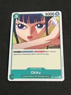 Okiku OP01:035 Romance Dawn - Rare PRE ERRATA One Piece Card - Image 1
