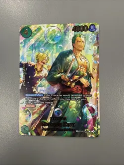 Roronoa Zoro PRB02-006 (SP) The Azure Sea's Seven OP14 One Piece - Image 1