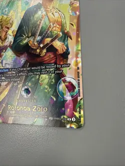 Roronoa Zoro PRB02-006 (SP) The Azure Sea's Seven OP14 One Piece - Image 5
