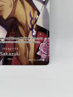Sakazuki (SP) OP02-099 Kingdoms of Intrigue Foil one piece - Image 5