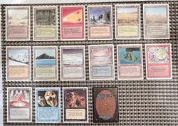 Revised MTG Full Set 306 Cards - Mint Duals, Wheel, Never Played - Image 1