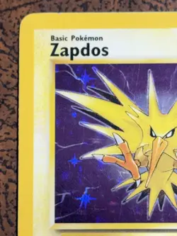 Zapdos 15/62 Fossil Rare Holo Pokemon Card. - Image 2