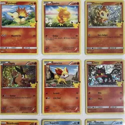 Pokemon 25th Anniversary McDonalds Promo Near Complete Master Set Holo+Non cards - Image 3