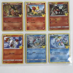 Pokemon 25th Anniversary McDonalds Promo Near Complete Master Set Holo+Non cards - Image 4