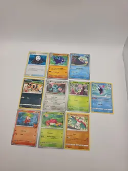 Lot of 10 Pokemon Cards Base Set Check My Other Pokemon Auctions Let Bid Start - Image 1