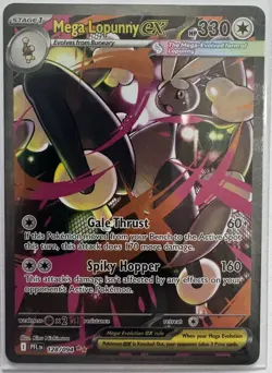 Mega Lopunny ex #128/094 Phantasmal Flames Mint/NM Pokemon Card - Image 1