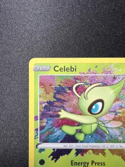 Celebi Holo Pokemon TCG Card 009/185 Vivid Voltage Amazing Rare Holo - Image 2