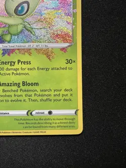 Celebi Holo Pokemon TCG Card 009/185 Vivid Voltage Amazing Rare Holo - Image 4