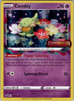 Comfey - (Prerelease) Promo SWSH: Sword & Shield Promo Cards SWSH242 NM Holo - Image 1