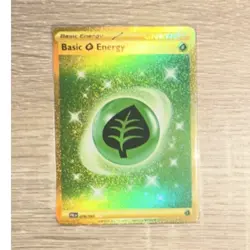Pokemon TCG Basic Grass Energy Holo Card 278/193 Standard English - Image 1