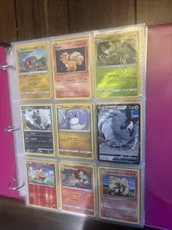 Pokemon Binder Collection rare Cards TCG lot Of Cards Holo Foil WOW Radiant V - Image 1