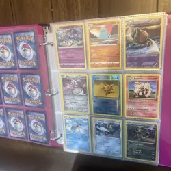Pokemon Binder Collection rare Cards TCG lot Of Cards Holo Foil WOW Radiant V - Image 2