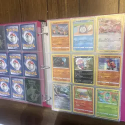 Pokemon Binder Collection rare Cards TCG lot Of Cards Holo Foil WOW Radiant V - Image 3
