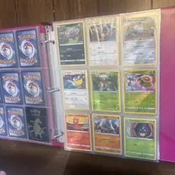 Pokemon Binder Collection rare Cards TCG lot Of Cards Holo Foil WOW Radiant V - Image 4