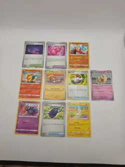 Lot of 10 Pokemon Cards Base Set Check My Other Pokemon Auctions Let Bid Start - Image 1