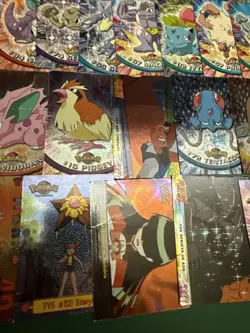 Topps TV Animation Edition Pokemon Card Lot Of 100+ - MP/HP/Damaged - As Is - Image 3