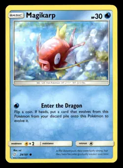 Magikarp SM - Team Up Pokemon Card #29/181 - Image 1