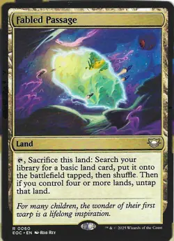 MTG: Fabled Passage - Edge of Eternities - Regular - EOC Magic - R 0060 - Image 2