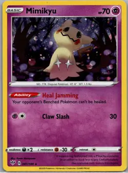 Mimikyu - (Cosmos Holo) Promo Miscellaneous Cards & Products 081/189 LP - Image 1