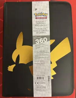 Ultra PRO Elite Series - Pikachu 9-Pocket 360 Card Zippered Binder - Image 1