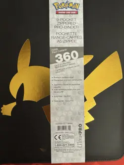 Ultra PRO Elite Series - Pikachu 9-Pocket 360 Card Zippered Binder - Image 3