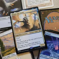 Commander Magic Deck MTG Cards = ALL 100 **White & Blue Errant and Giada BIRDS** - Image 1