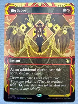 Big Score *FOIL* - NM - MTG Secrets of Strixhaven: Mystical Archive SOA #38 Rare - Image 1