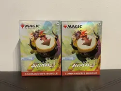 Commander's Bundle Avatar: The Last Airbender TLA MTG FACTORY SEALED LOT X2 - Image 1