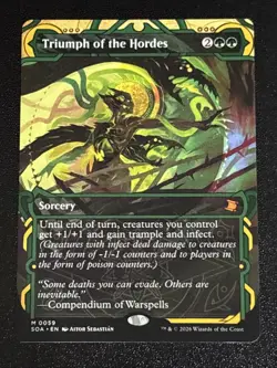 MTG Secrets of Strixhaven: Mystical Archive Triumph of the Hordes 0059 NM Mythic - Image 1