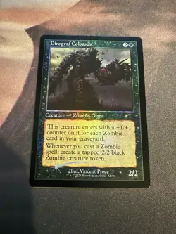 Magic The Gathering Mtg Foil Diregraf Colossus Secret Lair Near Mint Retro Frame - Image 1