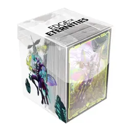 MTG Edge of Eternities 100ct Deck Protector Sleeves in Clear Box Commander B - Image 1