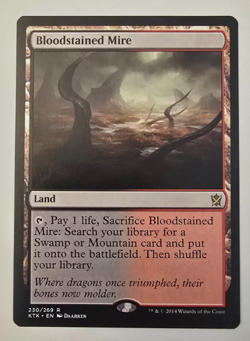 Bloodstained Mire - Khans of Tarkir - MTG Magic the Gathering - NM - Image 1